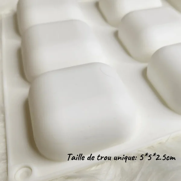 Moules en Silicone pour Gâteaux – Formes Carrées et Sphériques – Image 2